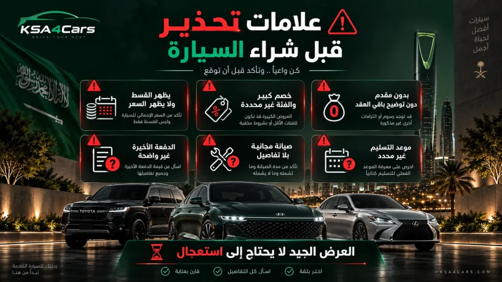 إشارات تقول لك: لا تتسرع في الشراء