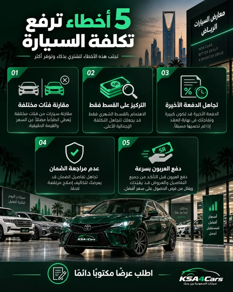 أخطاء تجعل العرض الأغلى يبدو لك الأرخص