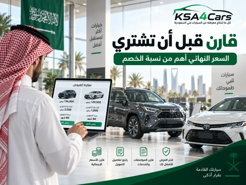 كيف تقارن تخفيضات السيارات خطوة بخطوة؟